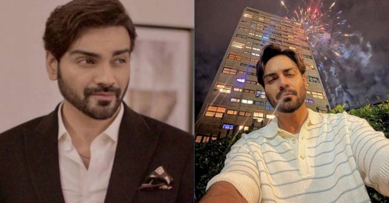 Arslan Naseer supports Hania Aamir