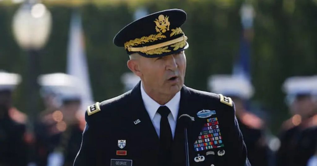 US Army Chief of Staff General Randy George removed from office
