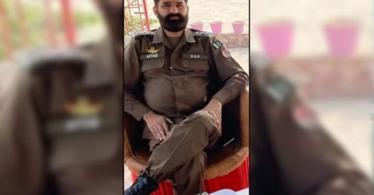 DSP Aftab Ahmed passed away while on special duty in Islamabad