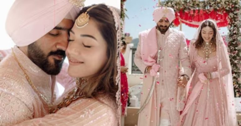 Mehreen Pirzada ties the knot with Arsh Aulakh in private ceremony