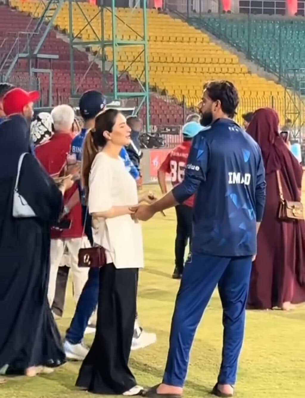 Imad Wasim Nyla Raja backlash