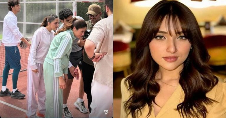 Mahnoor Pervaiz BTS shoot life