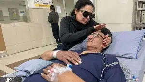Actress Meera’s father hospitalised after severe heart attack