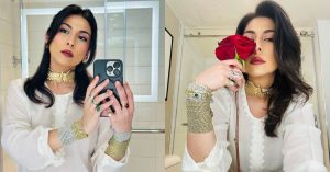 Meesha Shafi bold look