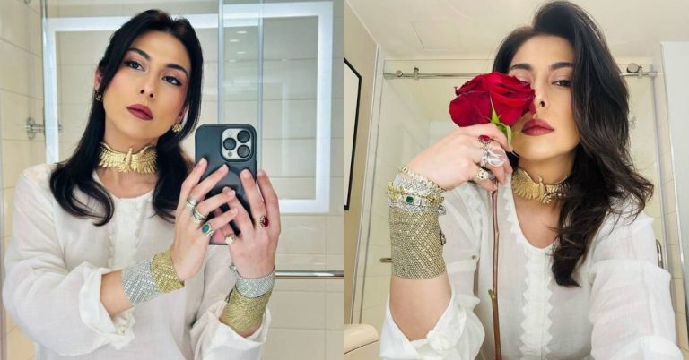 Meesha Shafi bold look