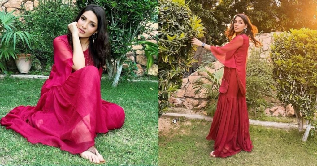 Zhalay Sarhadi Red Look