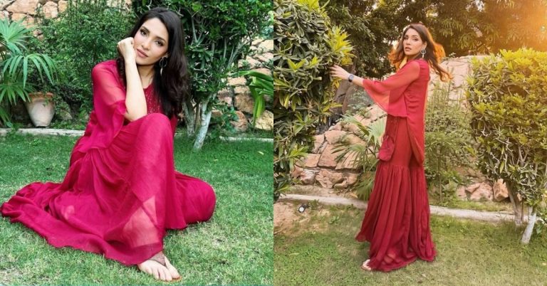Zhalay Sarhadi Red Look