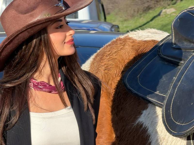 Sajal Aly cowgirl look