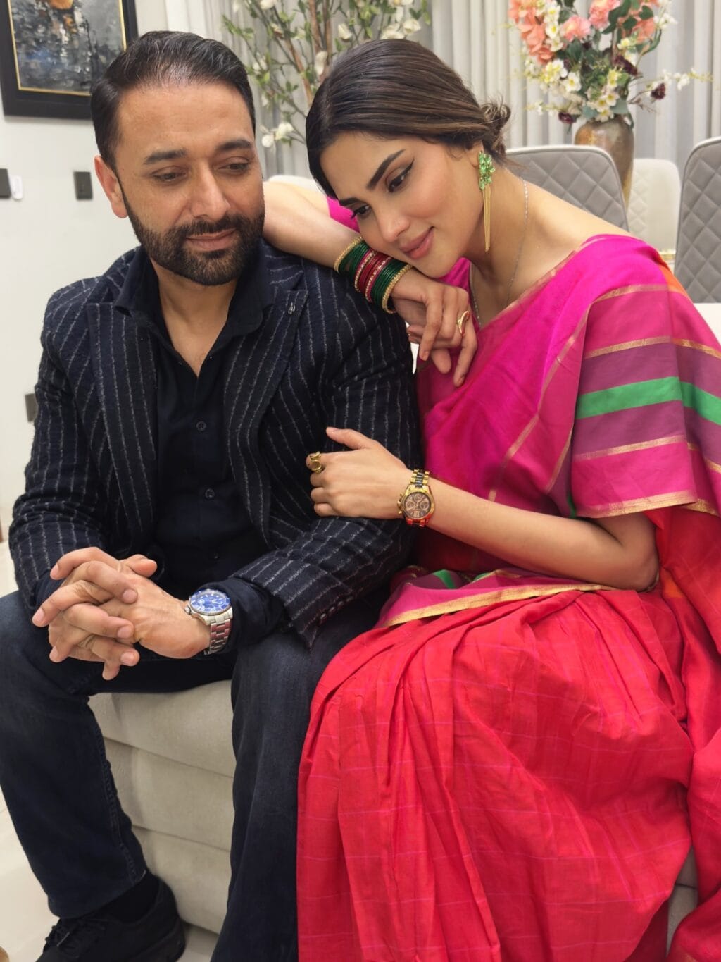 Fiza Ali Husband Ejaz Khan Viral Moment