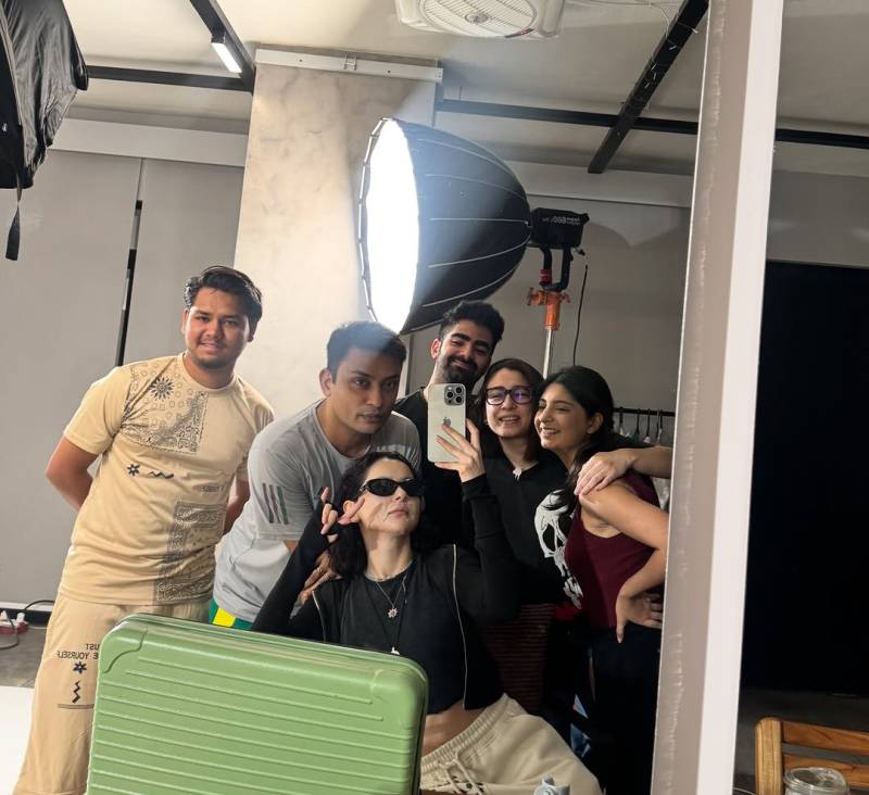 Hania Aamir pajama look