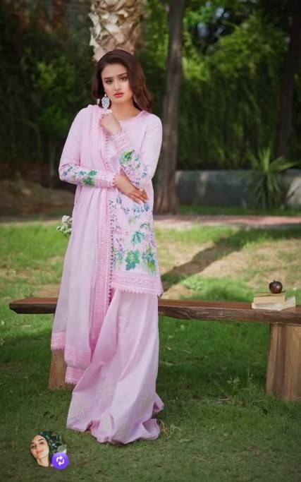 Hira Mani blush pink