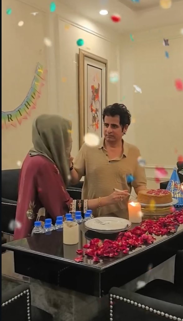 Irshad Bhatti birthday surprise