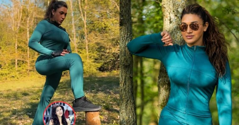 Sana Nawaz workout video
