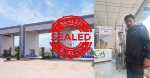 CA Gold, Star housing society among projects sealed in Sialkot