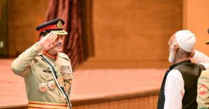 CDF Asim Munir distributes military awards at GHQ Rawalpindi