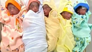 Ethiopian woman welcomes five babies after 12 years of marriage