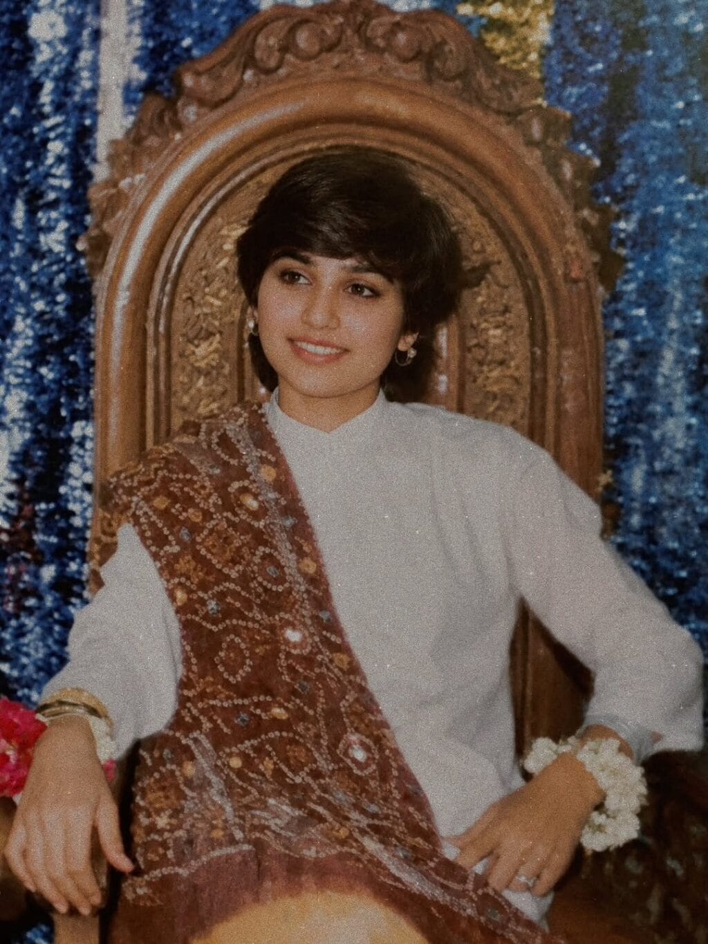 Javeria Saud short haircut