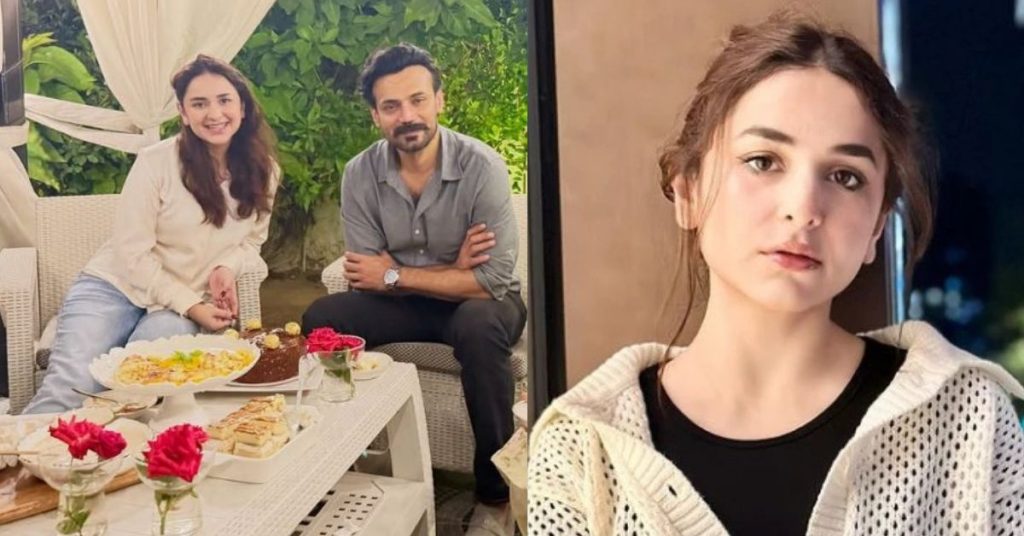 Yumna Zaidi congratulates Zahid Ahmed
