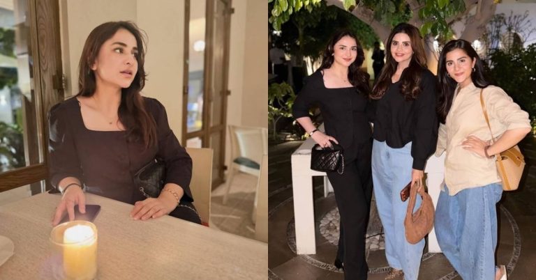 Yumna Zaidi night out