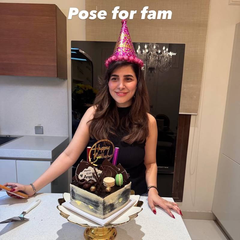 Areeba Habib birthday diaries