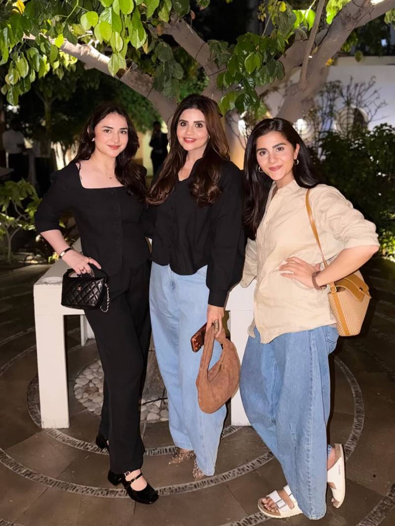 Yumna Zaidi night out