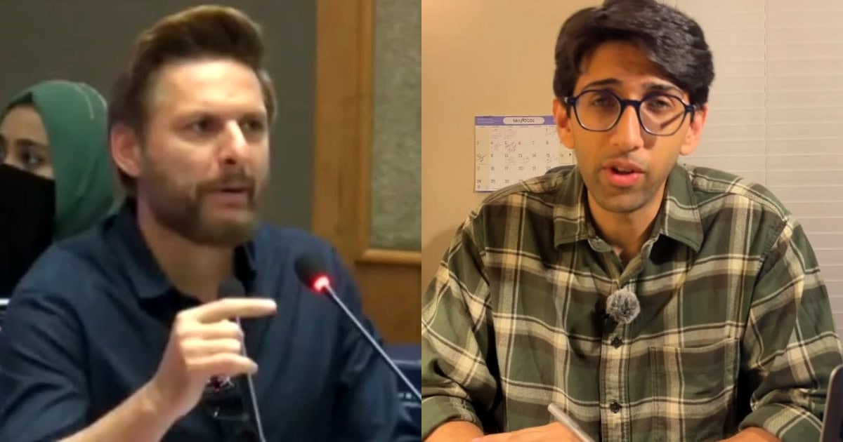 Zorain Nizamani criticism of Shahid Afridi