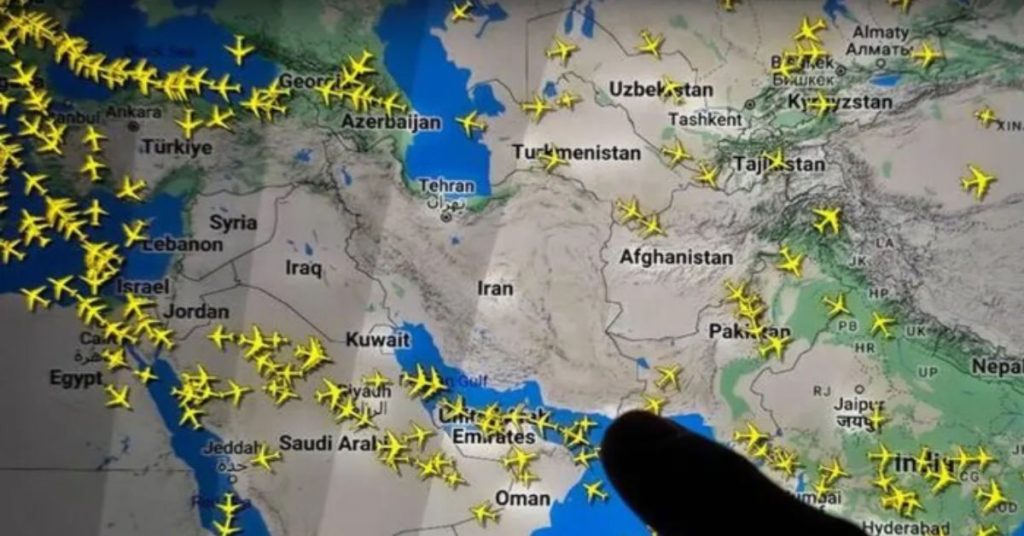 Flights suspended after Iraq and Syria shut down airspace
