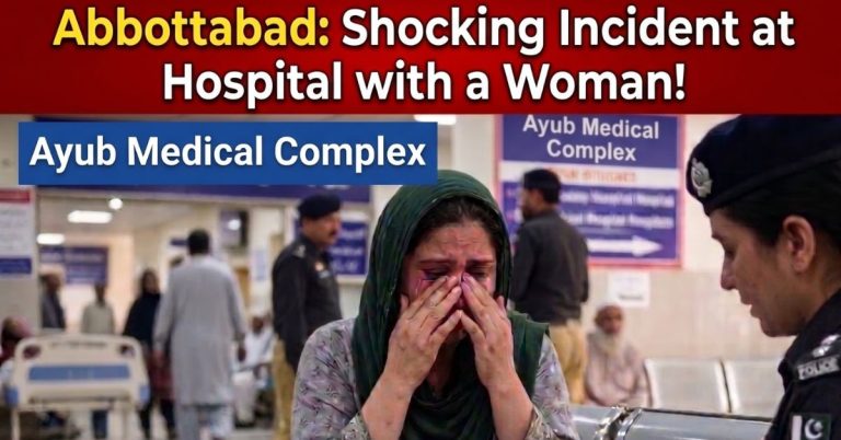 Female patient secretly filmed in restroom at Ayub Medical Complex Abbottabad