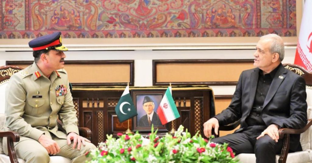 CDF Asim Munir meets Iranian President, discusses regional situation following US-Iran talks
