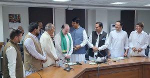 LA-1 Dadial MLA Chaudhry Azhar Sadiq joins PML-N