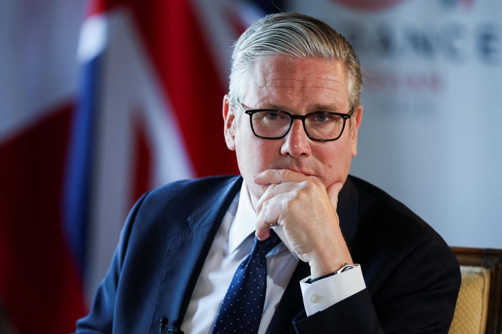 British Prime Minister Keir Starmer resigns
