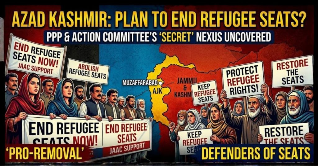 AJK political heat rises as ruling PPP backs abolition of Refugee seats