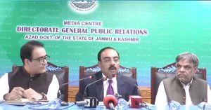 AJK Budget 2026–27 prioritises health, education, Infrastructure: Chaudhry Qasim