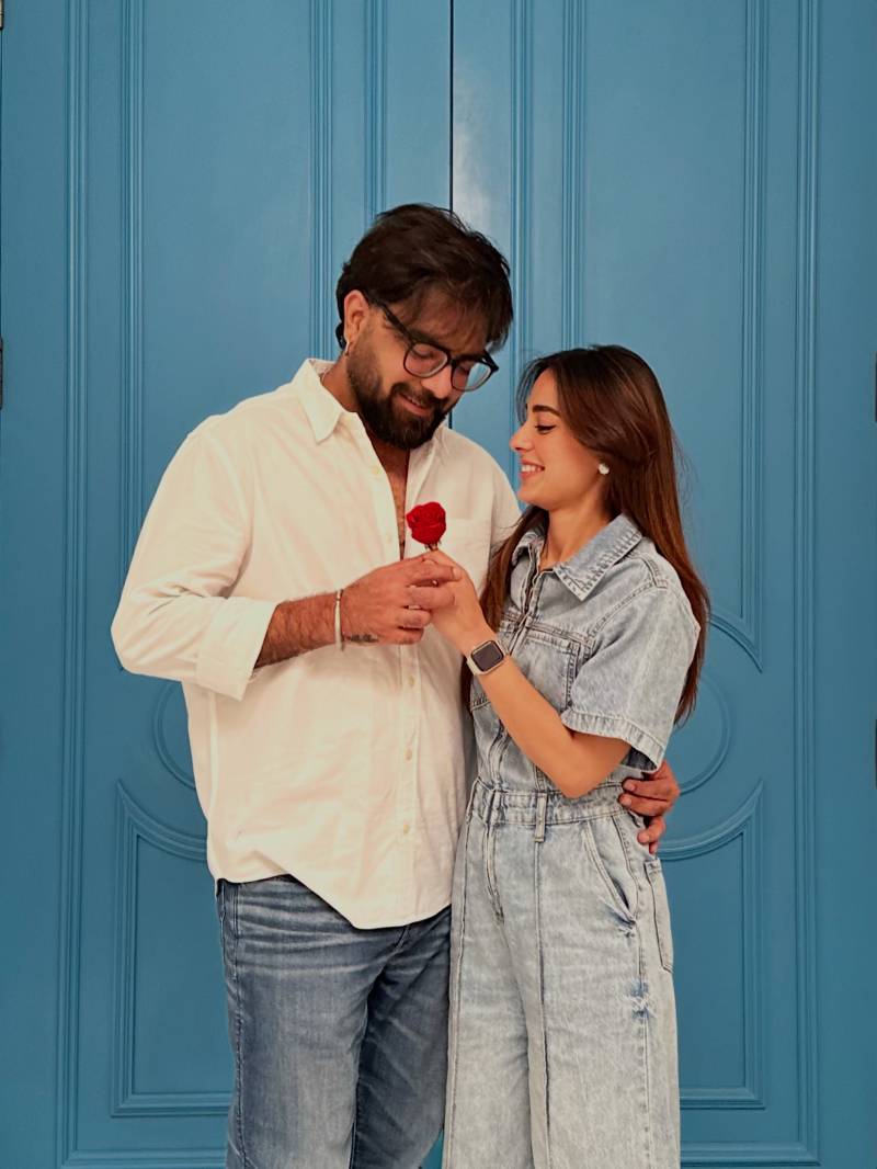 Iqra Aziz and Yasir Hussain