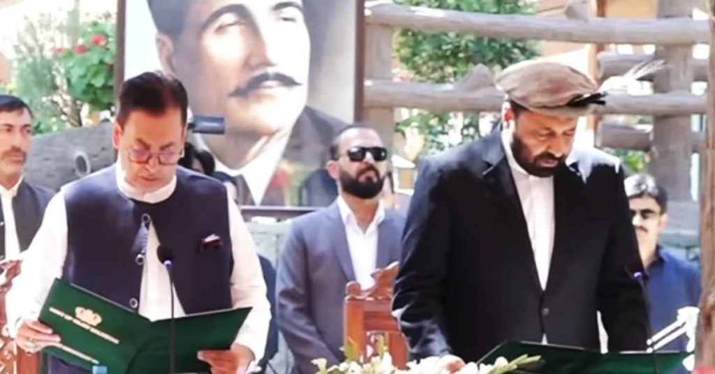 Amjad Hussain sworn in as Gilgit-Baltistan Chief Minister