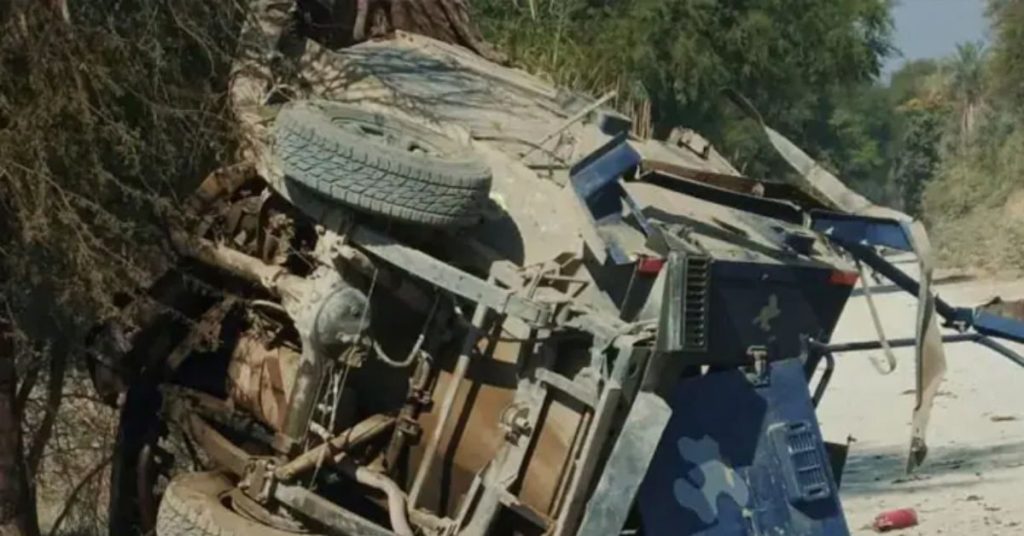 Two policemen martyred in Tank blast