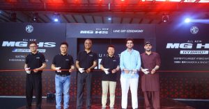 MG Pakistan Advances Hybrid Mobility with MG HS Hybrid+ and Super Hybrid CKD Line-Off