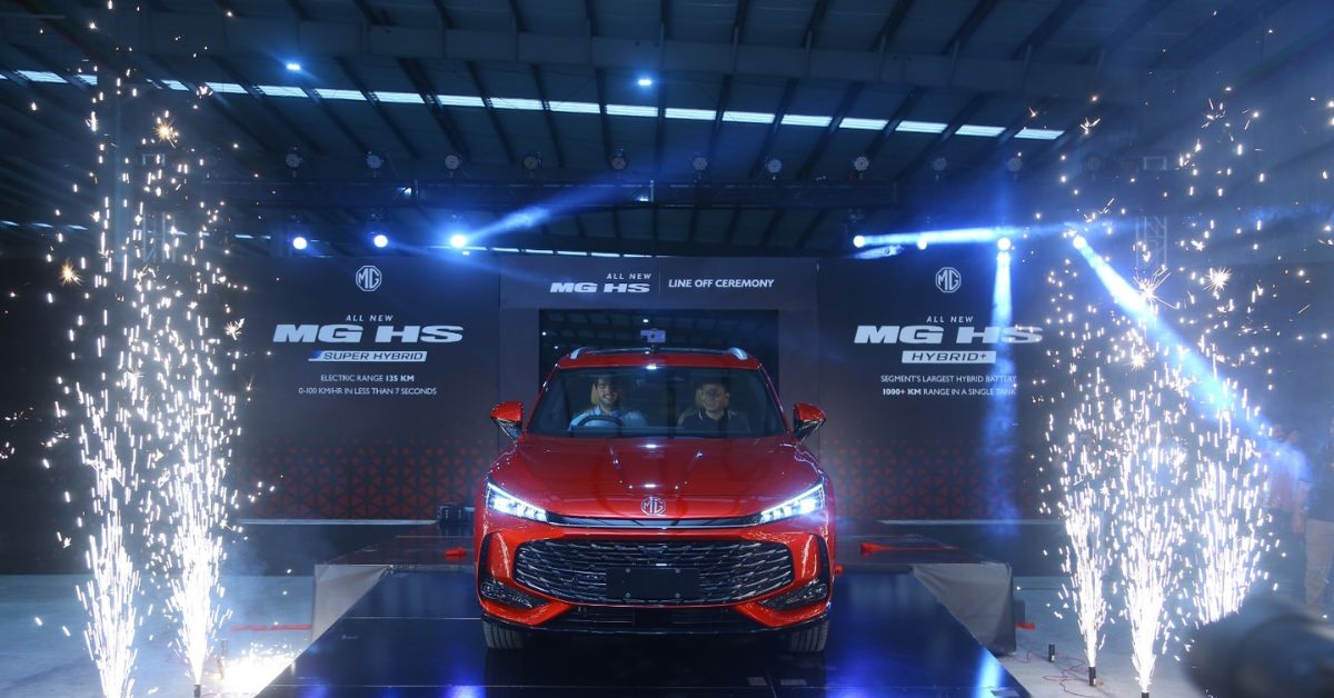 MG Pakistan Advances Hybrid Mobility with MG HS Hybrid+ and Super Hybrid CKD Line-Off