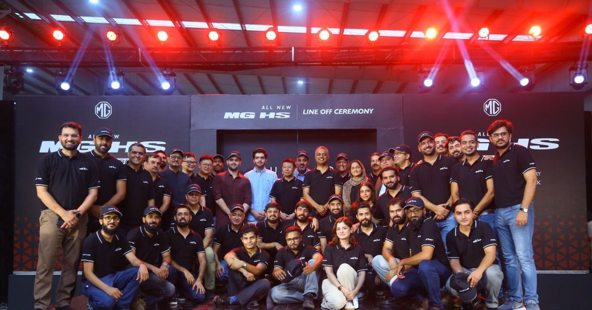 MG Pakistan Advances Hybrid Mobility with MG HS Hybrid+ and Super Hybrid CKD Line-Off