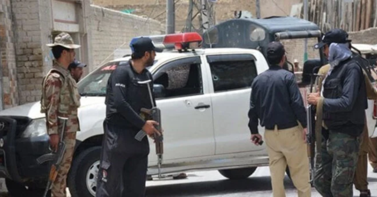 Terrorist attack, 9 policemen martyred, 5 missing