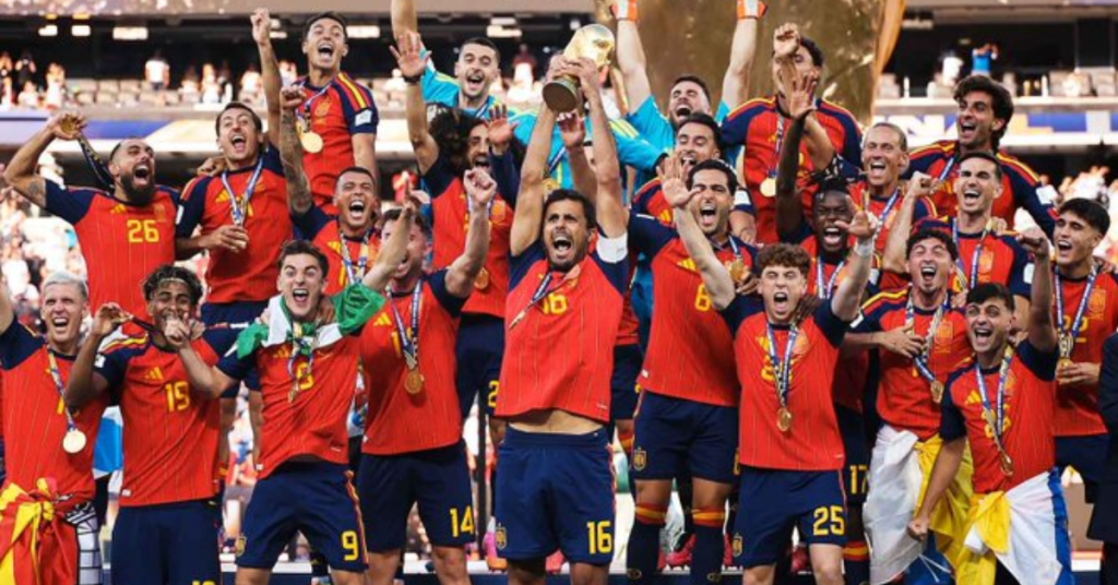 World Cup champions Spain rise to No. 1 in FIFA rankings