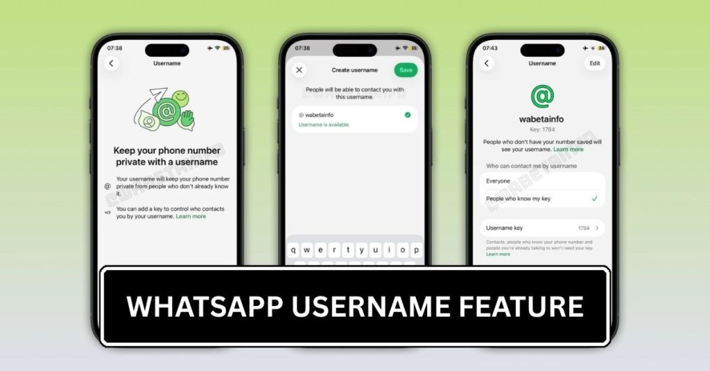 How to reserve usernames for WhatsApp's new feature