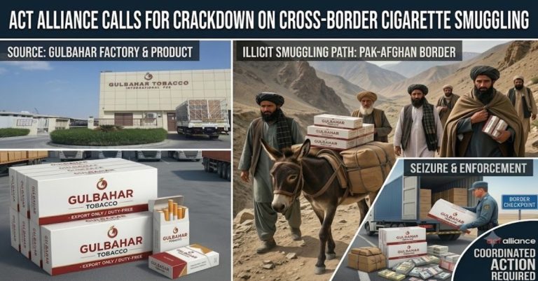 Act Alliance calls for crackdown on cross-border Cigarette smuggling