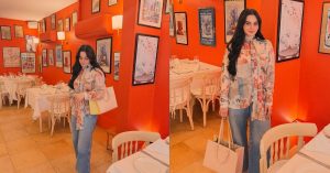 Aiman Khan Brunch Look
