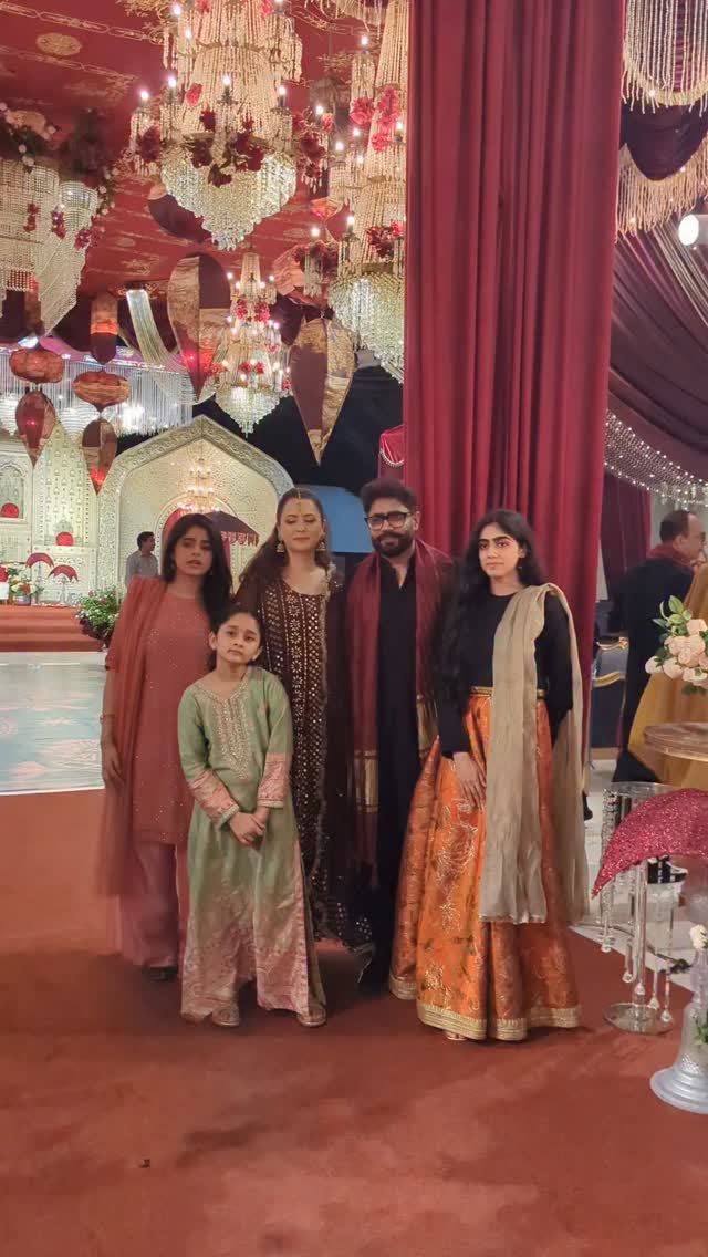 Abrar Ul Haq Family Wedding