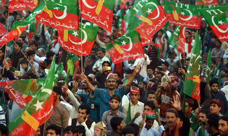 پی ٹی آئی کا جلسہ کرنے کا اعلان ، کس جگہ ہوگا ، جانیے