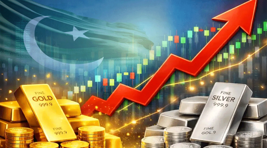 سونا اور چاندی بے قابو،قیمتوں نے نیا ریکارڈ قائم کر دیا