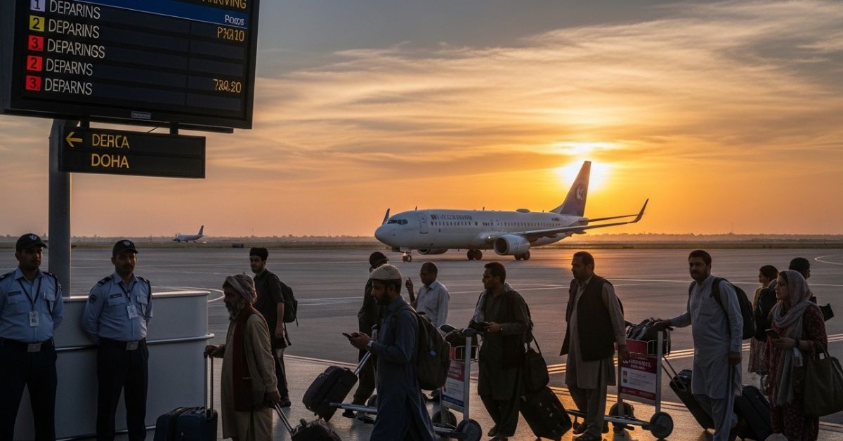 دوحہ پروازیں بحال، پاکستان نے پچیس روز بعد مشرق وسطیٰ فضائی رابطے بحال کر دیے