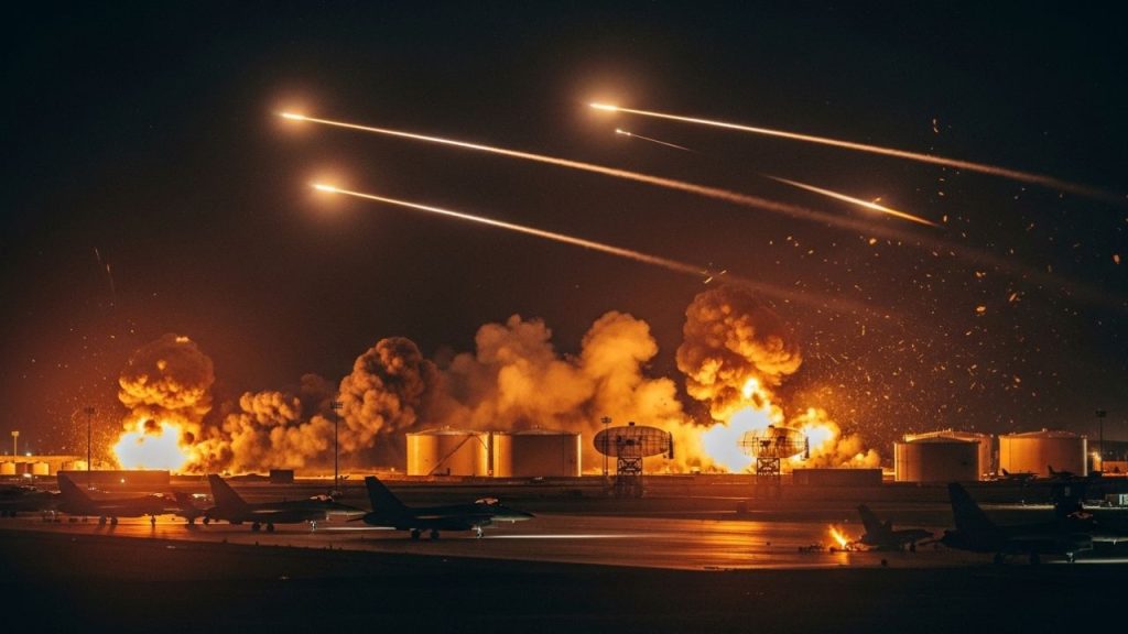 Iran attacks US targets