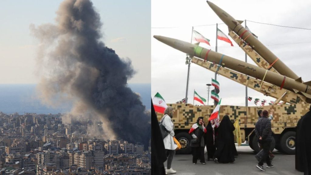 Iran cluster bomb attack on Israel